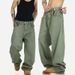 Men's American Retro Washed Denim Jeans High Street Style Straight Leg Drape Design Versatile Loose Wide Leg Trousers_mkmklike.com