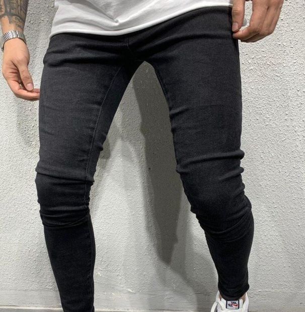 Men's Stretch Skinny Jeans - Premium Slim Fit Denim Pants, High Elasticity Comfort Jeans For Daily Wear_mkmklike.com