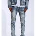 Men's Clothing new motorcycle men's small leg pants men's skinny jeans factory direct sales jeans men_mkmklike.com
