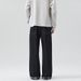 Plaid Patchwork Denim Jeans For Men And Women - Relaxed Fit Straight Leg Unisex Trousers In American Style_mkmklike.com