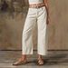 Women's High-Waisted Slimming Wide Leg Jeans Retro Straight Leg Pants Spring New_mkmklike.com