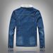 Men's Clothing Men's Winter Large Size Lamb Wool Denim Jacket Blue Slim Long Sleeve Jacket Plus Velvet Top_mkmklike.com