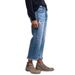 Women's Slim Fit Stretch Jeans - High Waist Comfort Denim Pants, Casual & Versatile, Navy Blue (S-XXL)_mkmklike.com