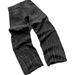 Men's Clothing Retro Country High Setting Retro Black Patchwork Hole Jeans Hip Hop_mkmklike.com