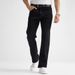 Men's Fleece-Lined Relaxed Fit Straight Leg Jeans - Winter Warm Comfort Denim Pants_mkmklike.com
