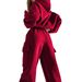 Women's Clothing autumn and winter women's clothing new fashion sports leisure sweater suit_mkmklike.com