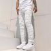 Men's Slim Fit Straight Leg Jeans High Street Style Stretch Patchwork Heavy Duty Personalized American Trendy Black Blue_mkmklike.com