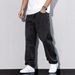 Men's Clothing Men's High Stretch Casual Trousers Loose Fitting Washed Distressed Straight Leg For Formal & Casual_mkmklike.com