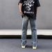 Nordmann American Retro Patchwork Jeans Men Straight Loose Vibe Style Autumn Winter Trendy Brand Versatile Cool Casual Pants_mkmklike.com
