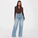 Unisex Relaxed Fit Straight Leg Jeans – High Waist Stretch Denim For Women (Vintage Washed, Comfort Cotton, S-XXL, Blue)_mkmklike.com