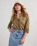 Women's Clothing Denim Shirt Autumn Casual Lapel Single Breasted Women's Long Sleeved Denim_mkmklike.com