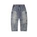 Men's Clothing Men's Wear | 25SS Japanese Retro B01 Washed Monkey Knee Length Logging Cleanfit Work Jeans_mkmklike.com