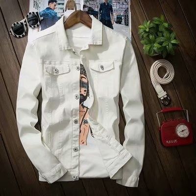 Loom 2025 Autumn Winter New Casual Men's Korean Trendy Handsome BF Style Loose Denim Jacket For Students_mkmklike.com