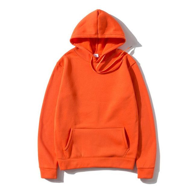 Men's Clothing heavy large size solid color hooded sweatshirt hoodie sweatshirt _mkmklike.com