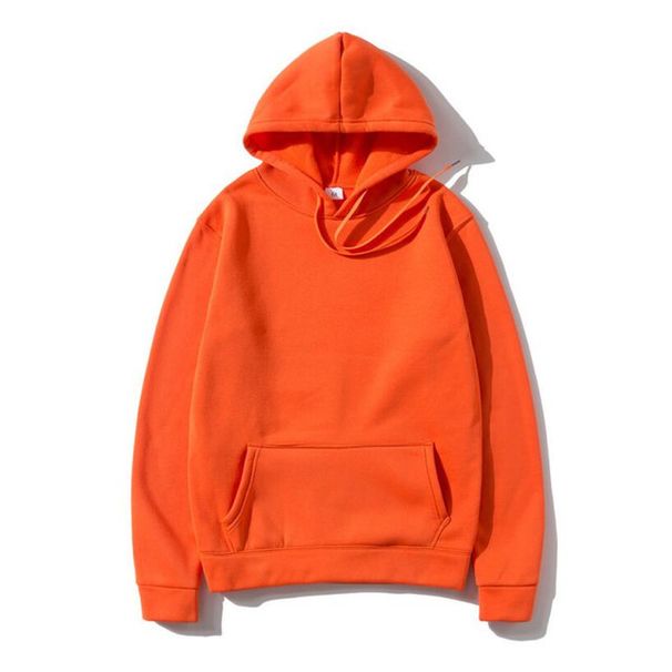 Men's Clothing heavy large size solid color hooded sweatshirt hoodie sweatshirt _mkmklike.com