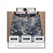 Men's Vintage Jacquard Denim Shorts - Retro American Style Stretch Mid-Thigh Casual Shorts For Summer (Light Blue)_mkmklike.com