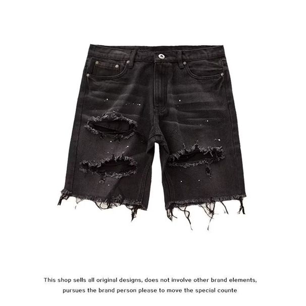 Men's Clothing New Trendy Slim Fit Cropped Jeans For Men, Perfect For Summer And Exuding A Relaxed, Chic Vibe._mkmklike.com