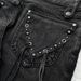 Y2K Gothic Cross Print Washed Flared Jeans - Punk Retro High Street Wide Leg Pants For Women & Men_mkmklike.com