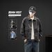 Pulse Pulse New Spring Summer Hong Kong Style European American Street Trend Korean Version Long Sleeve Washed Men's Denim Jacket_mkmklike.com