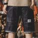 Men's Clothing Men's Slim Fit Straight Leg Denim Shorts Style Casual Pants Trendy Instagram-Friendly Stylish Five Point For Young Men_mkmklike.com