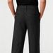 Men's Clothing Black Striped Straight-Leg Jeans – Oversized Relaxed Fit Denim Pants For Men_mkmklike.com