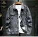 Loom European Station Brand Embroidered Denim Men's Spring New Trendy Stretch Jacket Fashion Versatile Top Trend_mkmklike.com