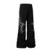 Dark Style High Street Trend Niche Embroidered Flared Jeans For Men With Thorn Design Loose Wide-Leg Bell-Bottom Pants_mkmklike.com