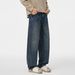 Men's Clothing Wide Leg Jeans Loose Straight American Retro Washed Casual Vibe Trousers Vintage Washed Denim Pants For Cleanfit Style_mkmklike.com