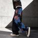 Men's Graffiti Washed Denim Jeans – Loose Straight Leg Pants With Hand-Painted Art (Black, S-3xl)_mkmklike.com