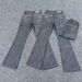 Classic Raw Denim Jeans Mid-Rise Bootcut 13 Oz Four-Line Stitching Slimming Versatile Styling Men's Clothing_mkmklike.com