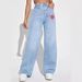 Women's Clothing Jeans Women's High Waist Slim Straight Denim Trousers_mkmklike.com