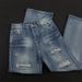 Men's Clothing Jeans Men And Women Summer High End Fashion Brand Flared Loose Vibe Mopping Trousers_mkmklike.com