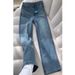 Plus Size Straight Leg Jeans Pear Shaped Loose Fit Slimming Casual Wide Leg Pants For Women 2025 Summer Fashion_mkmklike.com