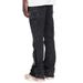 Christmas Thanksgiving Halloween Valentine's Day Men's Workwear Pants, Fashionable Ins Workwear, Elastic Patch Denim Layered Flared Pants_mkmklike.com