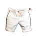 Men's Slim Fit Denim Shorts Color Block Design Summer Casual Stretch White Jeans Mid-Length 5-Pocket Trendy Shorts_mkmklike.com