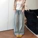 Official Website Image: Women's Wide-leg Jeans With Heavy-duty Rhinestone Embellishments, 2026 Spring New Model, Loose_mkmklike.com