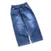 Digital Embroidery Washed Jeans Y2k Harajuku Street Hip Hop Retro Loose High Waist Wide Leg Pants Men_mkmklike.com