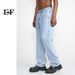 EF JEANS | 2023 New Product, Thin Casual Denim Trousers For Men And Women Elastic Waist Light Blue Retro Trendy Versatile_mkmklike.com