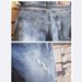 Men's Clothing Summer Slim Trend Men's Beggar Hole Washed Old Denim Shorts Korean Version Ins Straight 5 Point Pants_mkmklike.com