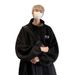 American Style Suede Men, Spring And Autumn Vibe Trench Coat, Trendy Brand, Cool Japanese Retro Jacket For Men_mkmklike.com