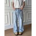 Men's Stylish Versatile Trendy Denim Jeans Artistic Relaxed Fit for Japanese Harajuku Look_mkmklike.com