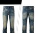 Men's Classic Straight Fit Relaxed Jeans - Comfortable Stretch Denim Pants For Casual & Office Wear (Light Blue, Sizes 30-46)_mkmklike.com
