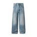 Nordmann Muqiu Clothing | Autumn New Bamboo Texture Jeans Men's Loose Retro Washed Vintage Long Pants_mkmklike.com