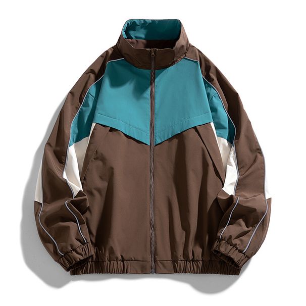 2026 Spring New Men's Trendy Fashion Suit Youth Versatile Casual Stand-up Collar Jacket_mkmklike.com