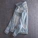 Men's Clothing One Piece Drop Shipping Autumn New Men's Retro Denim Jacket Light Color Hole Slim Fit Clothes Korean Style Denim Jacket_mkmklike.com
