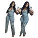 Women's Clothing New Tube Top Embroidered Jumpsuit Trousers Top Stretch Pants_mkmklike.com