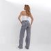 Cross-border Foreign Trade 2025 New Pants Women's Clothing Style Cross-border High-waisted Wide-leg European And_mkmklike.com