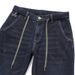 Large Size Men's Clothing Autumn And Winter Thick Embroidered Jeans Men's Fattened Plus Size Retro Elastic Waist Sports Pants Men's Pants_mkmklike.com