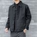 Pulse Pulse Denim Spring Autumn Casual Slim Loose Japanese Retro Turn-down Collar Workwear Jacket Men European American Trendy_mkmklike.com