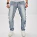 Men's Vintage Cargo Jeans - High Street Fashion Loose Fit Straight Leg Denim Pants With Multiple Pockets For Casual Wear_mkmklike.com